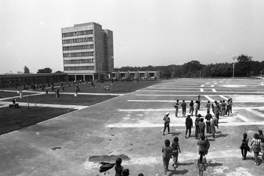 A zánkai úttörőváros 1972-ben. Forrás Fortepan - Urbán Tamás