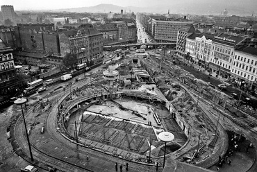 A Baross tér 1969 szeptemberében. Fotó: Mikó László