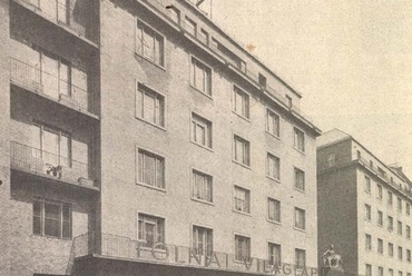 Budapest, Dohány utca 12-14. 1913-ban, tervező: Jónás Dávid és Zsigmond (Tolnai Világlapja, 1913/19., 13. o.)
