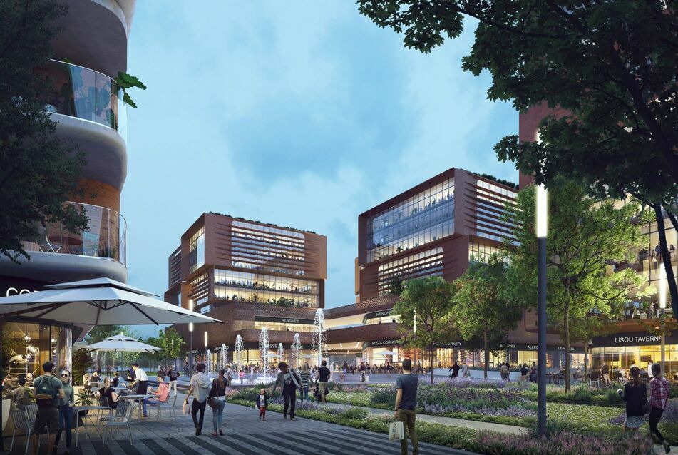 A Zaha Hadid Architects tervei alapján épül a Bosnyák tér új központja