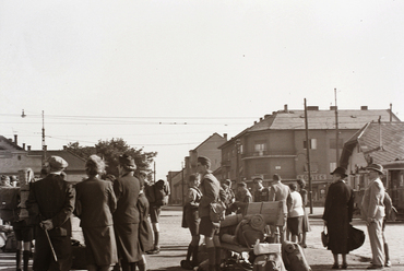 Etele tér, szemben a Kelenföldi út, 1939. Forrás: Fortepan / Ebner