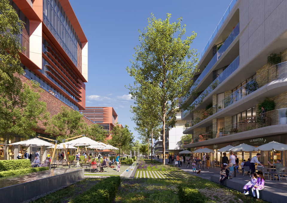 Zugló City Centre: A Zaha Hadid Architects és a LAND Italia tervezi a XIV. kerület új központját