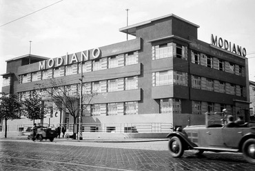 Az egykori Modiano-gyár épülete. Forrás: www.modiano.hu