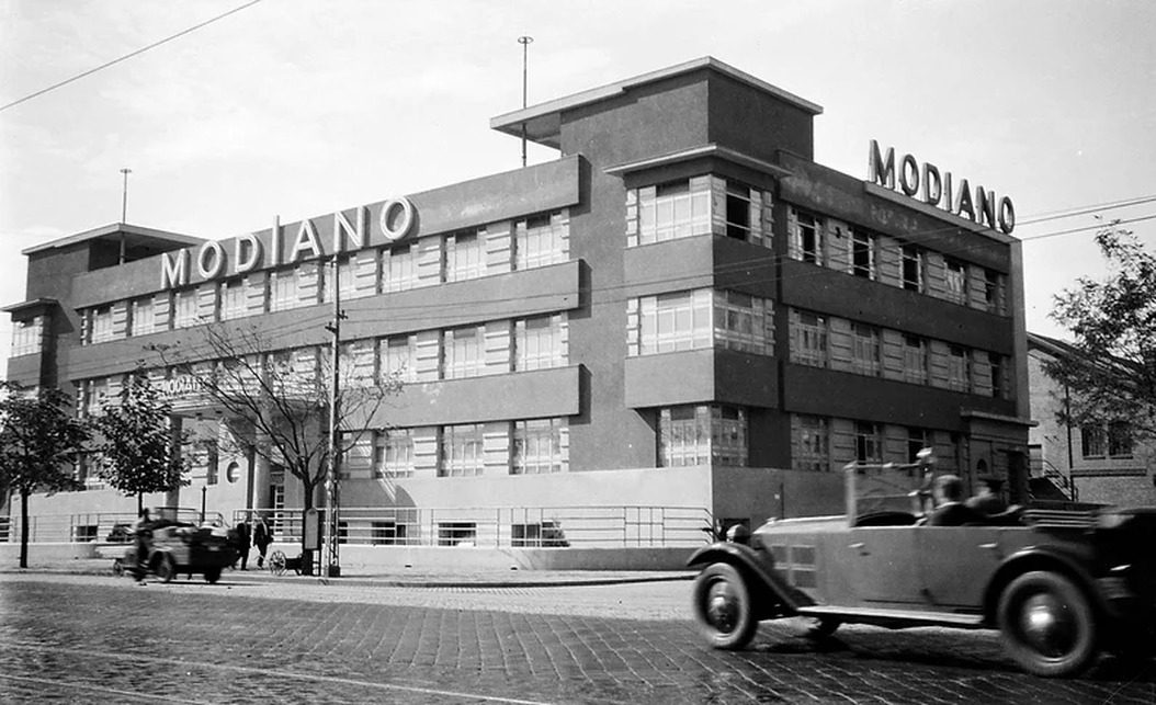 Az egykori Modiano-gyár épülete. Forrás: www.modiano.hu