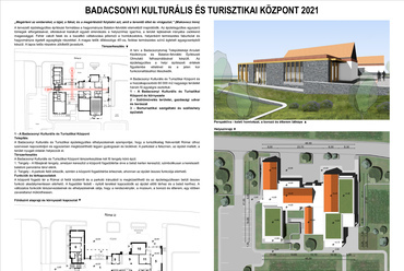 Kovács D. Barna terve a Badacsonyi Kulturális és Turisztikai Központ pályázatán