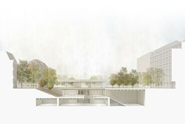 Az Építészet Ligete – a Deichler Jakab Stúdió pályaműve a MÉM-MDK új központjának pályázatán