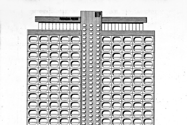 Panelos magasház terve, 1971.