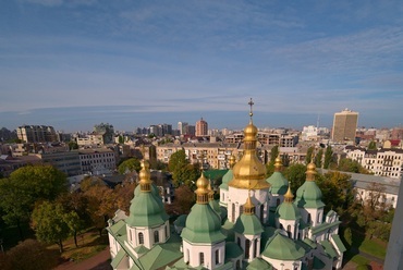 A kijevi Szent Szófia-székesegyház, Fotó: Wikipedia Commons, Felhasználó: Daniel Kraft