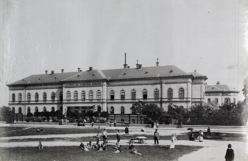 Pesti Izraelita Hitközség Szabolcs utcai Kórház, Forrás: Fortepan / Budapest Főváros Levéltára / Klösz György fényképei