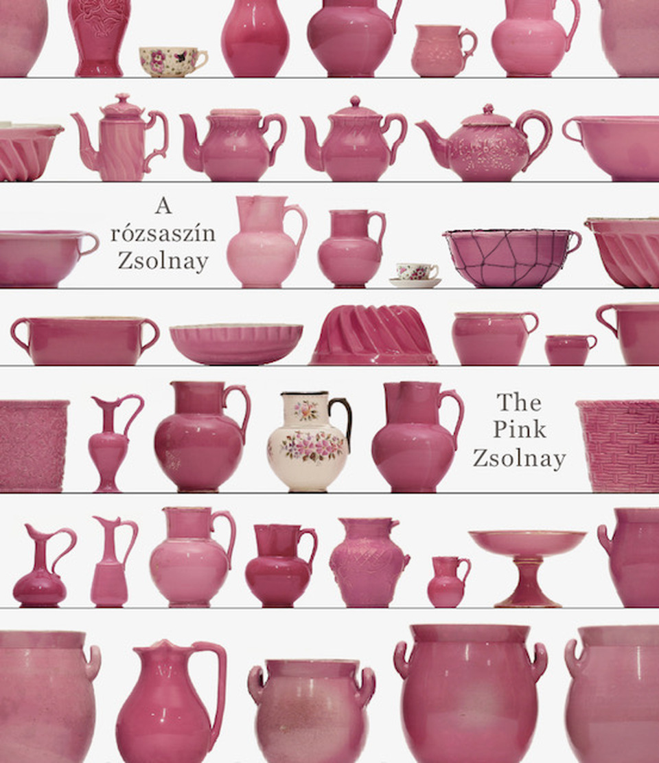 A rózsaszín Zsolnay, borító 