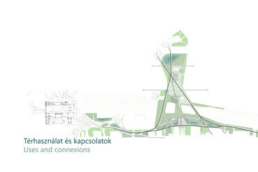 Térhasználat és kapcsolatok, Az AREP Architects és az építész stúdió terve a Nyugati pályaudvar pályázatán