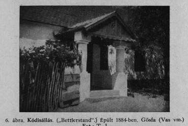 Tóth János elemzése a dunántúli népi építészetről. / Forrás: Tóth János: Alkalmazhatók-e a dunántúli magyar népi építészet elemei a balatonmenti nyaralók korszerű megtervezésében? Vasi Szemle 6 (1937) 1–2, 33–48.