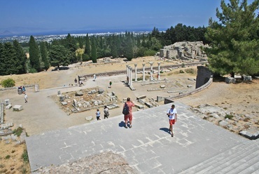 A Kós-szigeti Aszklépiosz templom maradványai, Forrás: Wikipedia Commons, Felhasználó: Karelj