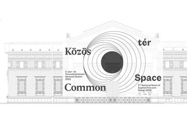 Közös tér – II. Ipar- és Tervezőművészeti Nemzeti Szalon. Kurátor: Szilágyi B. András. Intalláció: Hetedik Műterem. Grafika: SUBMACHINE. 