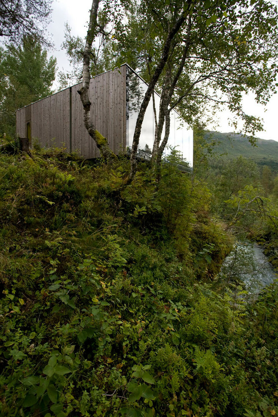 Juvet Landscape Hotel, Gudbrandsjuvet, Norvégia – tervező: Jensen & Skodvin Architects