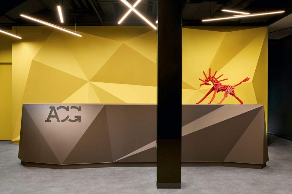 ACG reklámügynökség iroda belsőépítészet – Tervező: Farkas Anett, Vesztergom Ádám / Arch-Studio – Fotó: Álovits Bálint