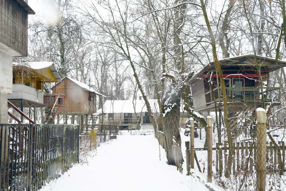 Kirándulás a Tisza 267. folyamkilométerénél, 2013 – fotó: Ártér Építészműterem