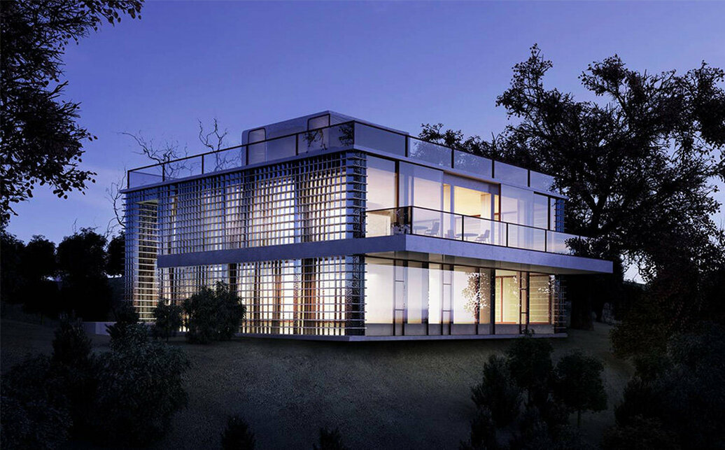 A Wonderland house terve az eredetileg Bachmannak szánt telekre - Pihlip F. Yuan – kép forrása: Sifang Art Center honlap