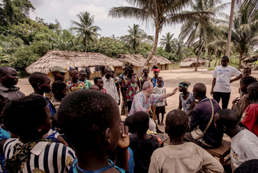 Szent Raphael Szemészeti Klinika, Mbuji-Mayi, Kongó - Kole misszió, 2015. március - fotó: Hajdú D. András
