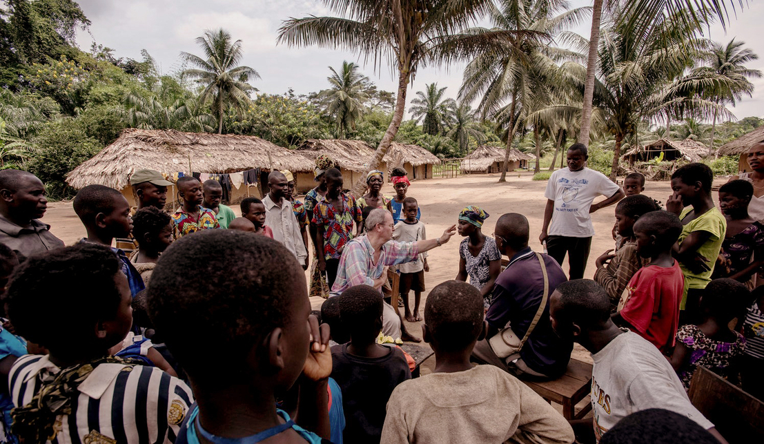 Szent Raphael Szemészeti Klinika, Mbuji-Mayi, Kongó - Kole misszió, 2015. március - fotó: Hajdú D. András