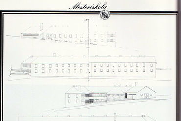 A VI. ciklus hallgatóinak terveiből. (Farkasdy Zoltán (szerk.): Mesteriskola F.É.K. VI., saját kiadvány, 1982., a Mesteriskola Archívumából)