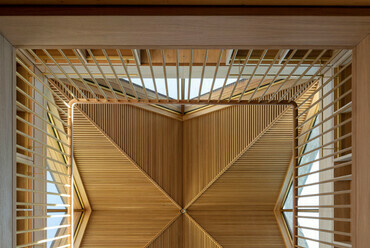 A Magdalene College új könyvtára – Niall McLaughlin Architects – fotó: Nick Kane