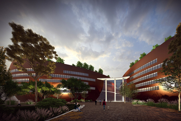 Szőlőszemek Kínában – Borászati és kulturális központ, Tervező: Kazi Zsolt, 2020-2021.