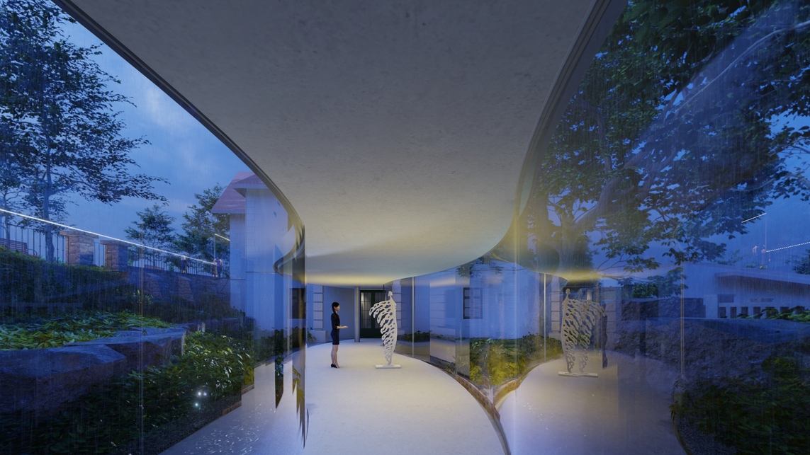 Modern Műtár Balatonfüreden, 2021 – tervező: Vikár és Lukács Építész Stúdió