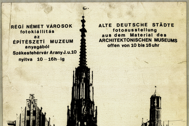 Kiállítási plakát az 1980-as évekből. Kép: MÉM MDK Múzeumi Osztály