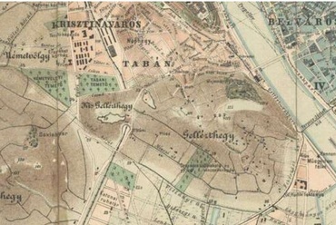 A környék térképe 1903-ból.