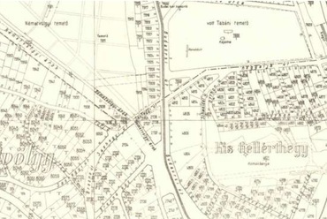 A környék térképe 1937-ből.