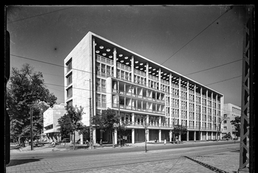 Budapest, VI. Dózsa György út 84a., MÉMOSZ székház, 1950. Seidner Zoltán felvétele (ltsz.: 092.860N)