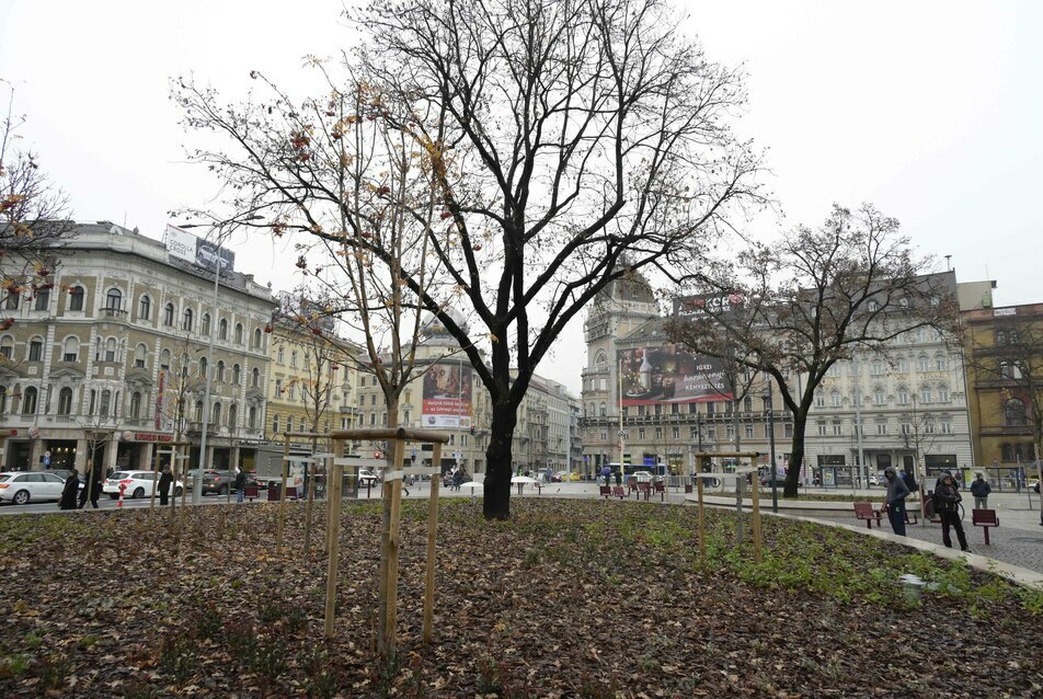 Átadták a felújított Blaha Lujza teret Budapesten
