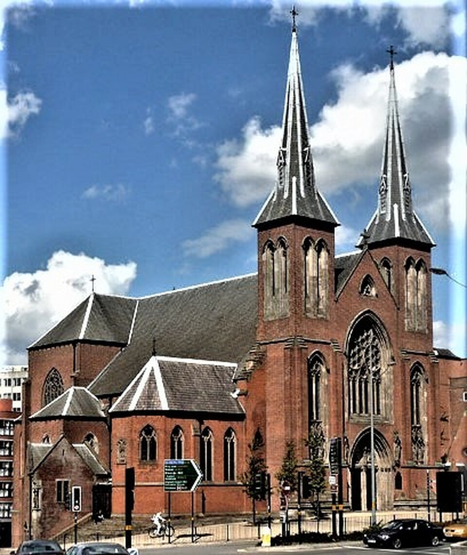 A Szent Chad katedrális Birmingham-ben, Forrás: Wikimedia Commons, Felhasználó: Stephen Richards