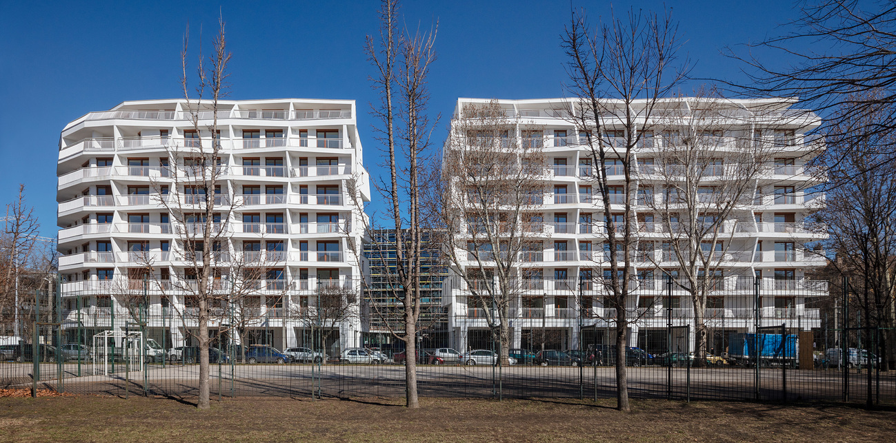 Green Court Residences, Tervezők: Bánáti+Hartvig Építész Iroda Kft., Fotó: Bujnovszky Tamás