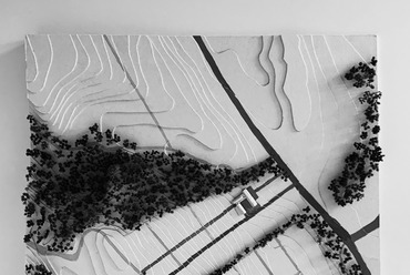 Közösségi borászat tervezése a pannonhalmi borvidéken – Neuberger Bettina diplomaterve – Makett  1_2500