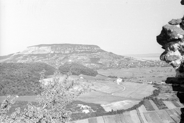 Szigliget, kilátás a várból a Badacsonyra, 1954. / Forrás: Fortepan 45832, Krasznai Gyula