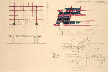 Ragazzi and Partners: A San Siro stadionról készített skicc. Forrás: Architects' Journal