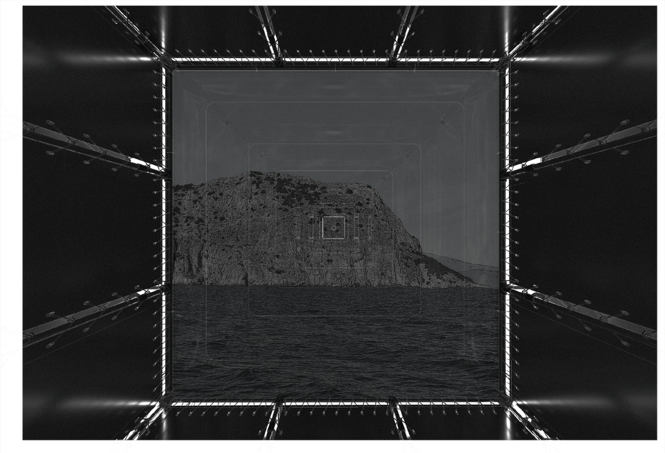 Látványterv – Diana Julia Mudrak & Patricia Griffiths: Camera obscura, egy elérhetetlen szigethez.