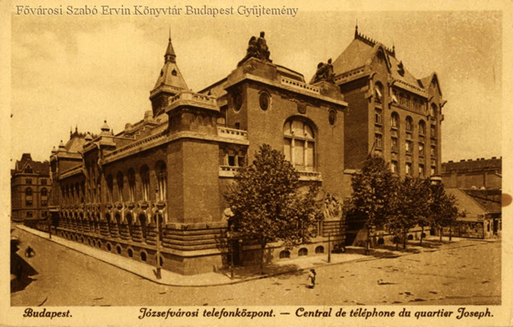 A kép forrása: Fővárosi Szabó Ervin Könyvtár, Budapest Képarchívum
