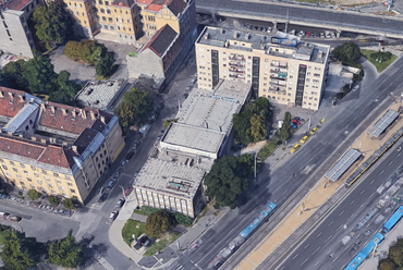 A színház jelenlegi állapotában a magasból. Forrás: Google Maps