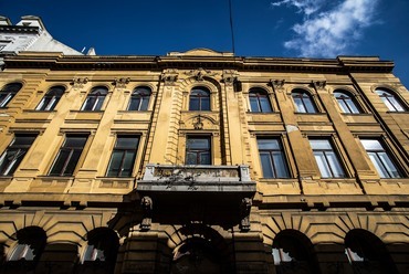 A Magyar Tisztviselők Országos Egyesületének egykori székháza a Puskin utcában. Forrás: Tranzit Ház Facebook