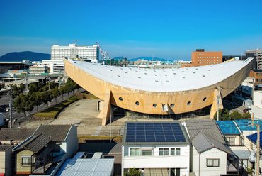 Kenzo Tange takamacui tornacsarnoka. Forrás: dezeen