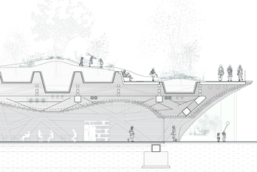 Részlet metszet. Forrás: MASSLAB