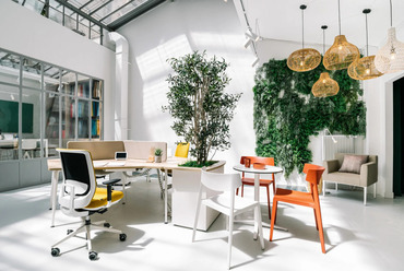 Az Actiu mediterrán környezet inspirálta belső irodai terei – forrás: Europa Design