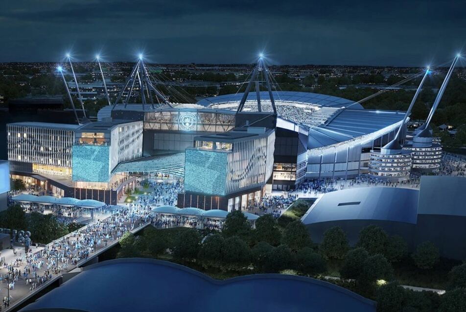 A Manchester City 300 millió font értékű bővítési tervet nyújtott be stadionjára