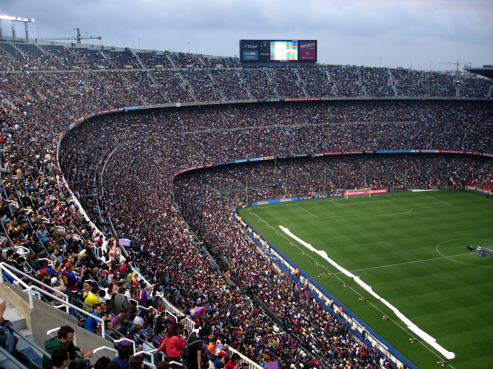 Camp Nou. Forrás: Wikimedia Commons