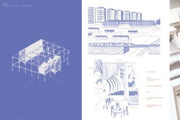  Párbeszéd (Gunther Júlia) / 2021 – City Palace / építészeti reprezentáció a commoning mentén, tervezési helyszín: Budapest, Kőbánya