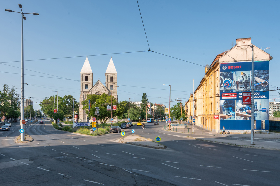 A Lehel tér ma. Fotó: Gulyás Attila