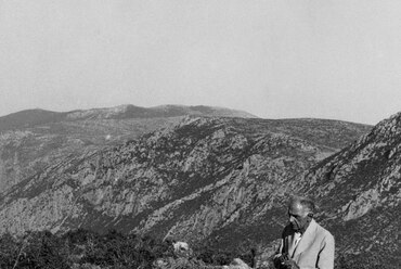 Dimitrisz Pikionisz idős korában. Forrás: Benaki Museum-Modern Greek Architecture Archives